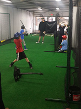 kids training in the facility