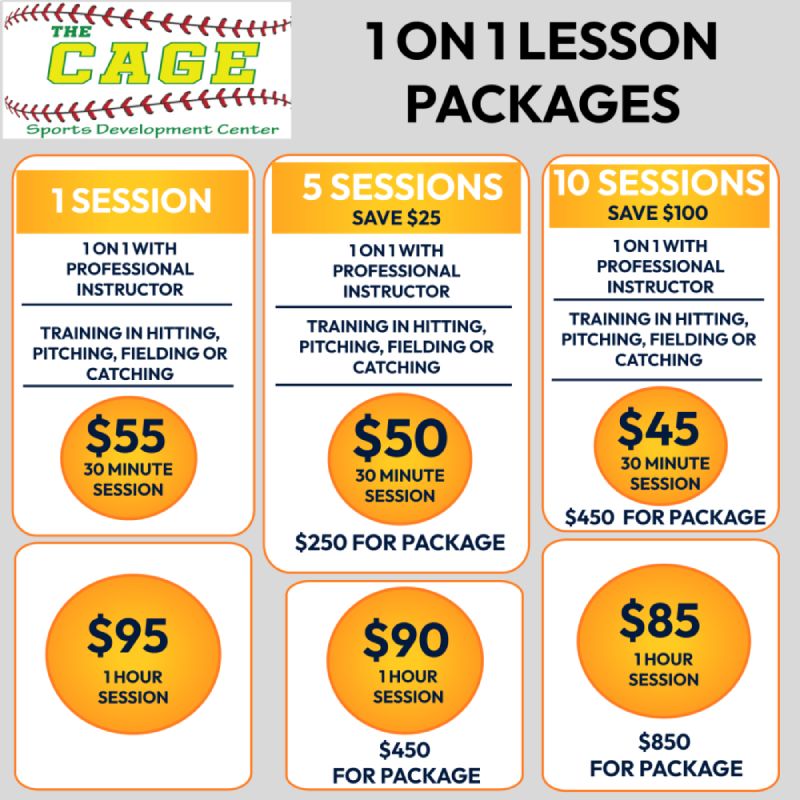 2025 Lesson Prices